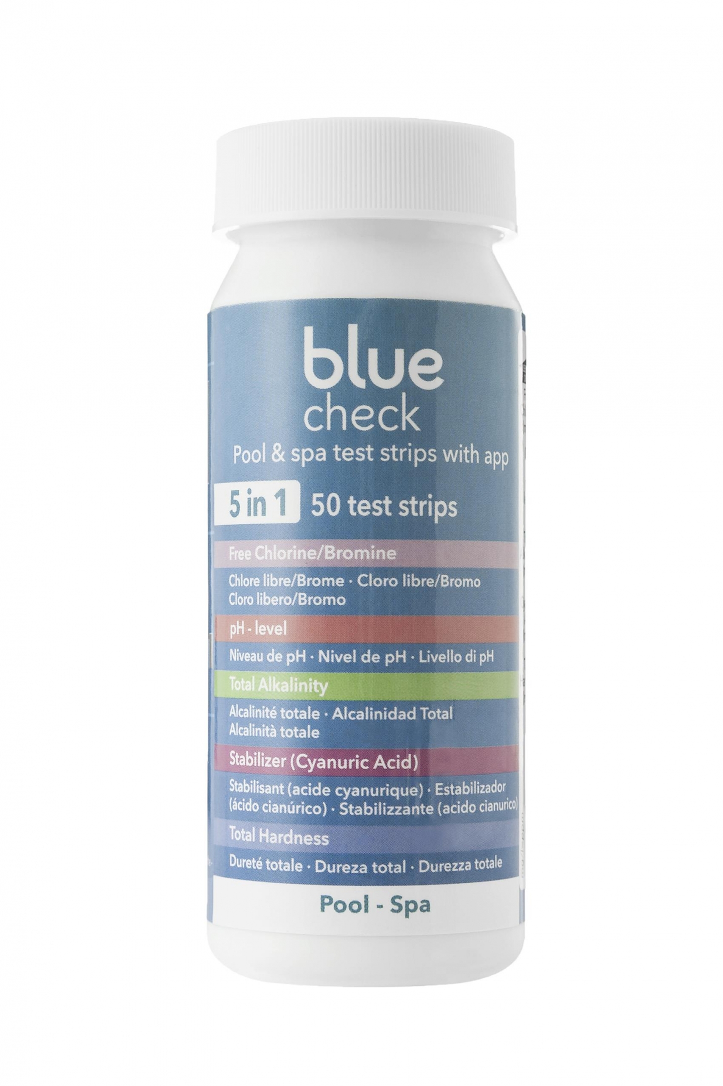 Blue Check 5-in-1 bandelettes d'analyse