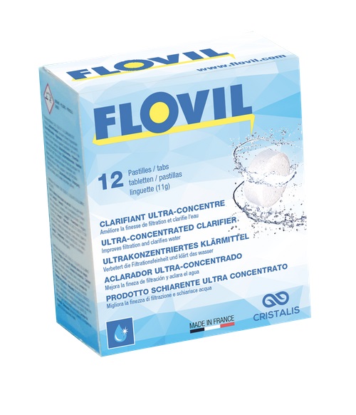 Floculant Flovil – 12 comprimés