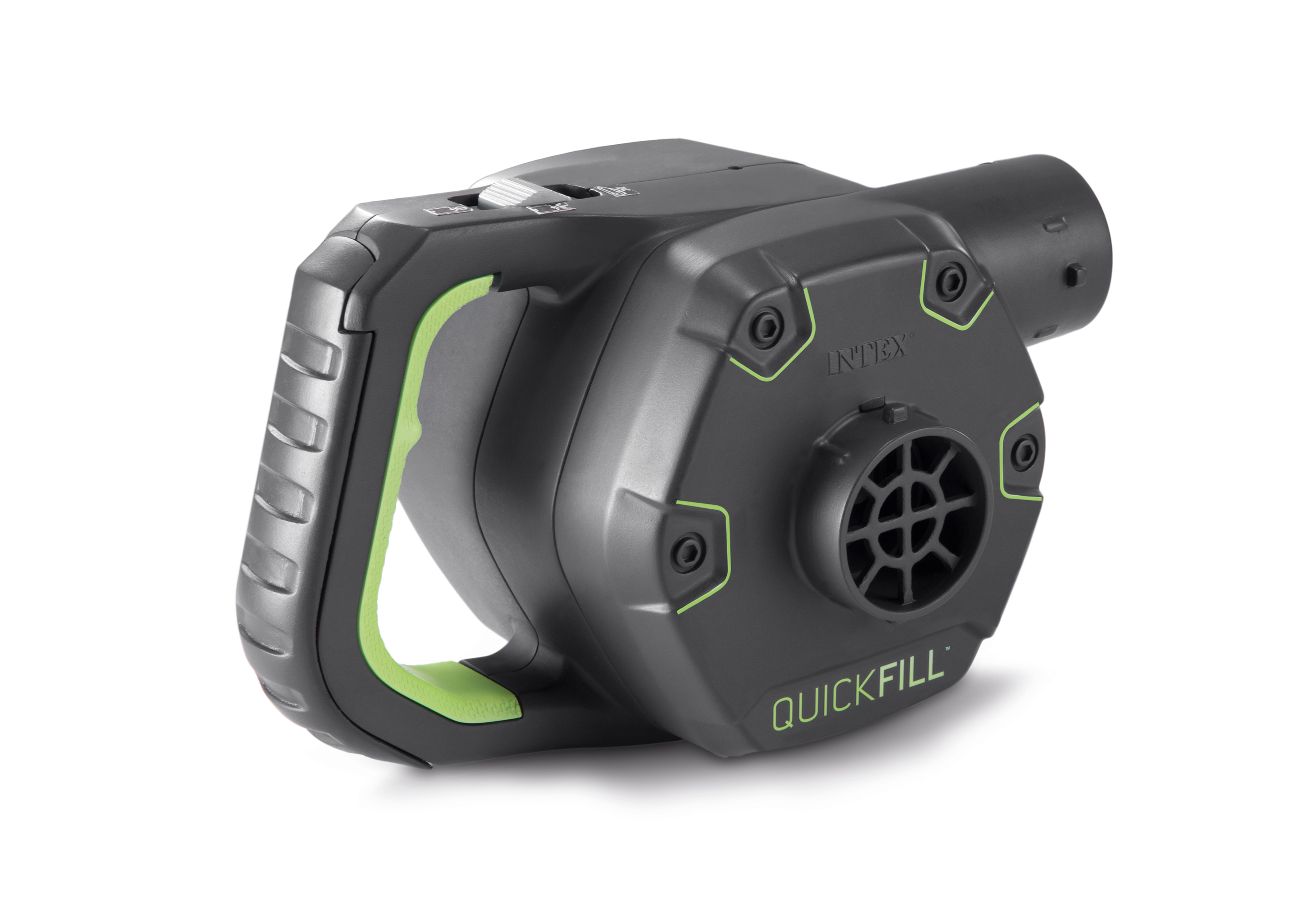 Intex Quickfill 12V/230V avec pompe à air à batterie