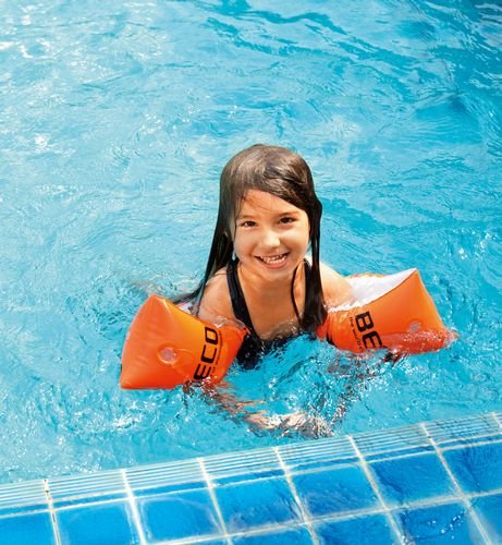 Brassards Piscine pour Enfants Beco Orange