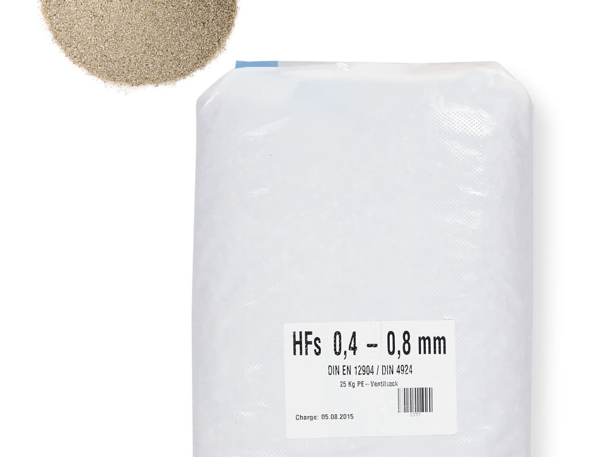 Sable de filtration piscine