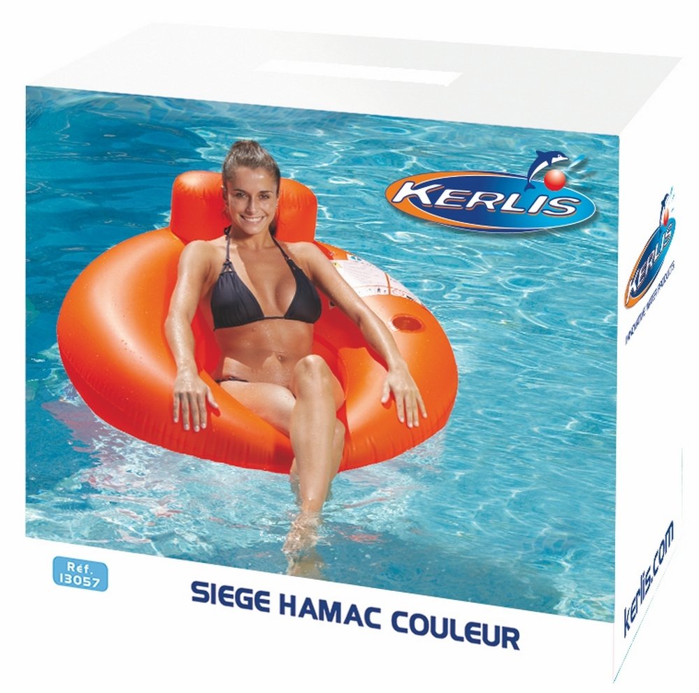 Siège de piscine Kerlis confortable - Rouge