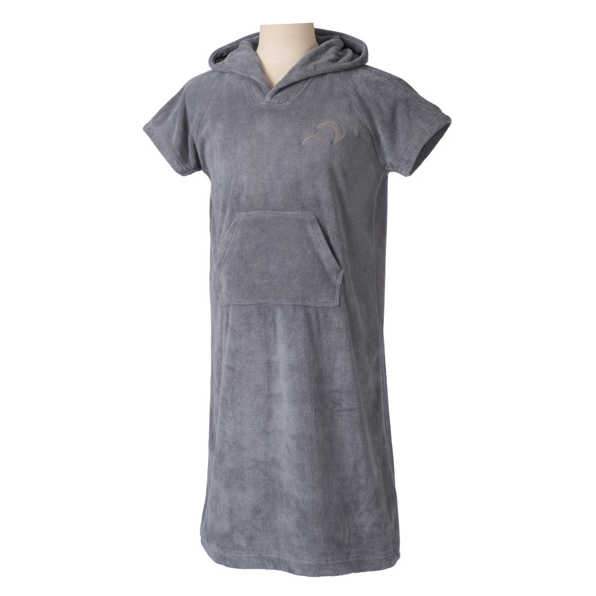 Poncho en éponge Adultes Gris