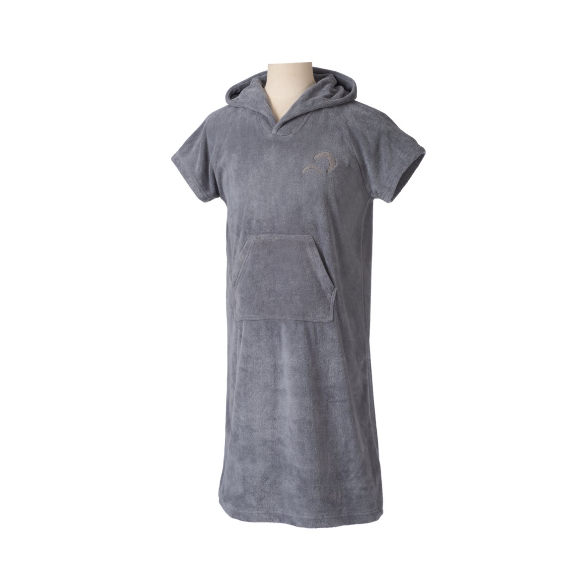 Poncho en éponge Enfants Gris