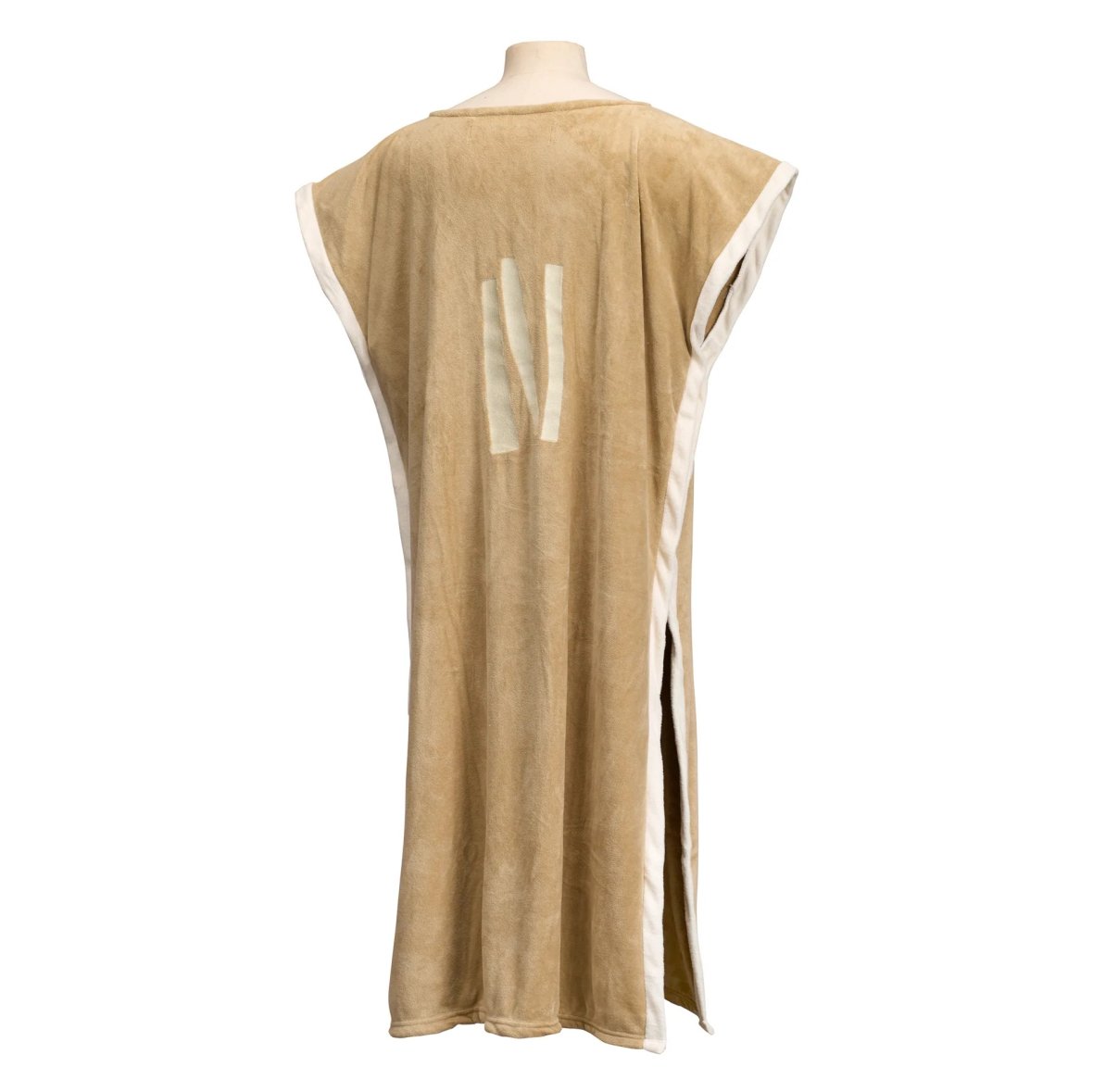 Poncho en éponge Adultes Beige