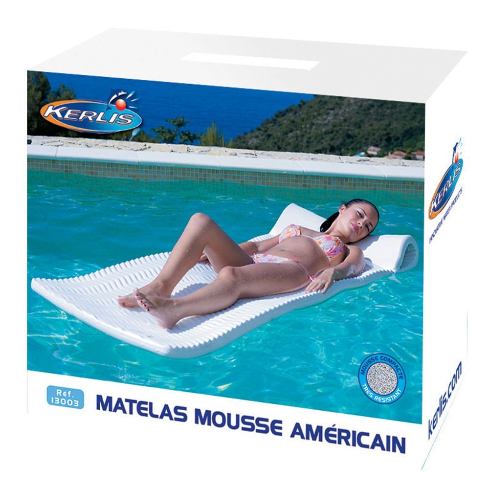 Matelas mousse Bleu