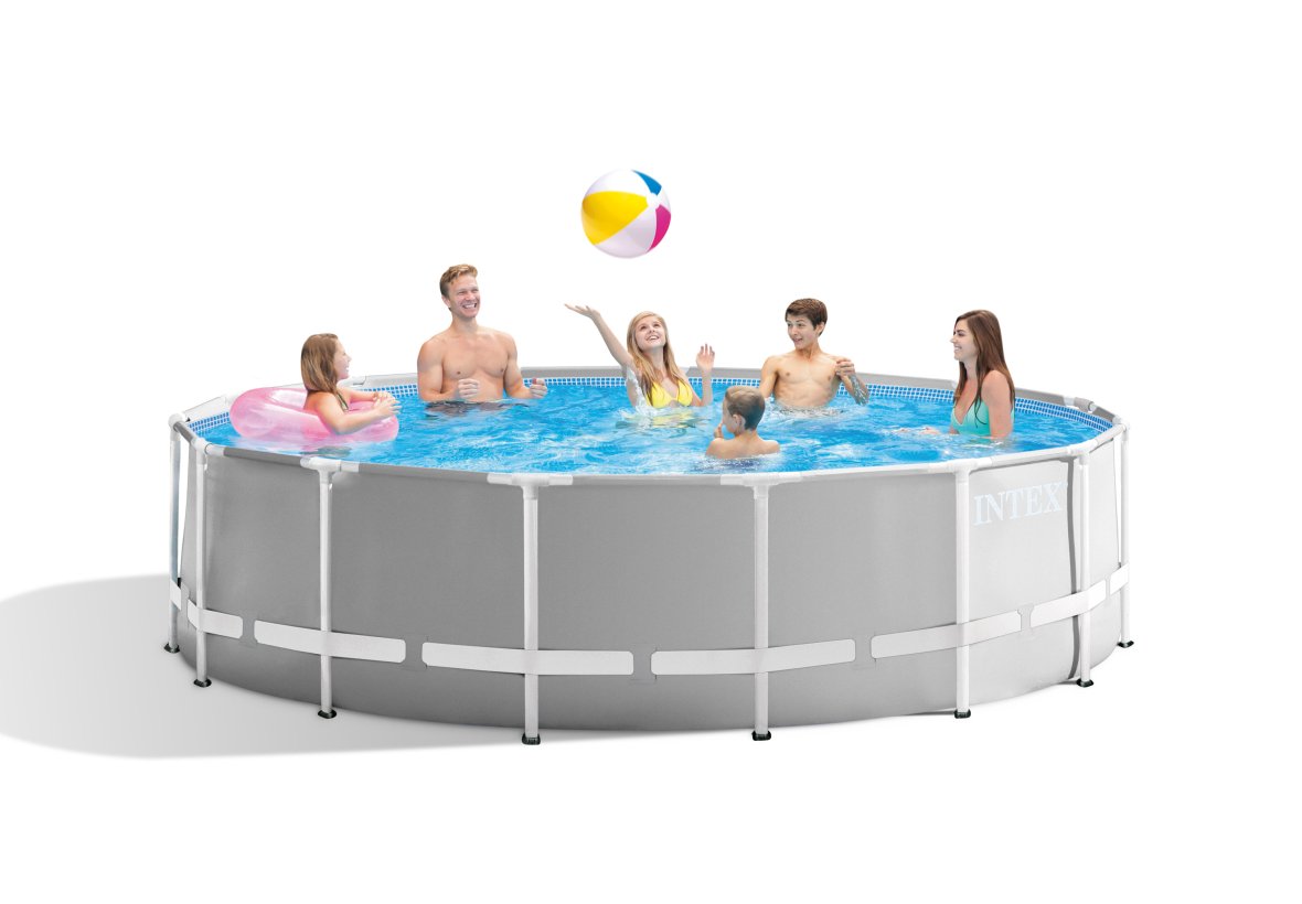 Piscine Intex Prism Frame avec pompe à filtre - 457 x 122 cm
