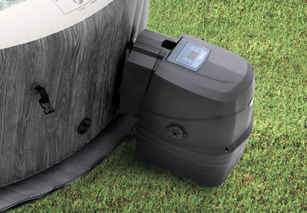 Intex Pure Spa Greywood Deluxe -  Spa Gonflable  - 4 personnes