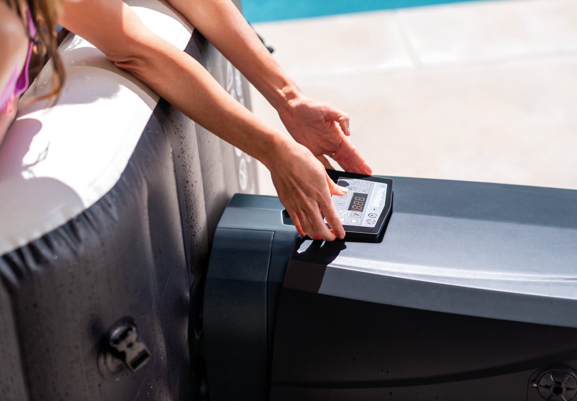 Intex Pure Spa Jet & Bubble Deluxe spa gonflable - 4 personnes