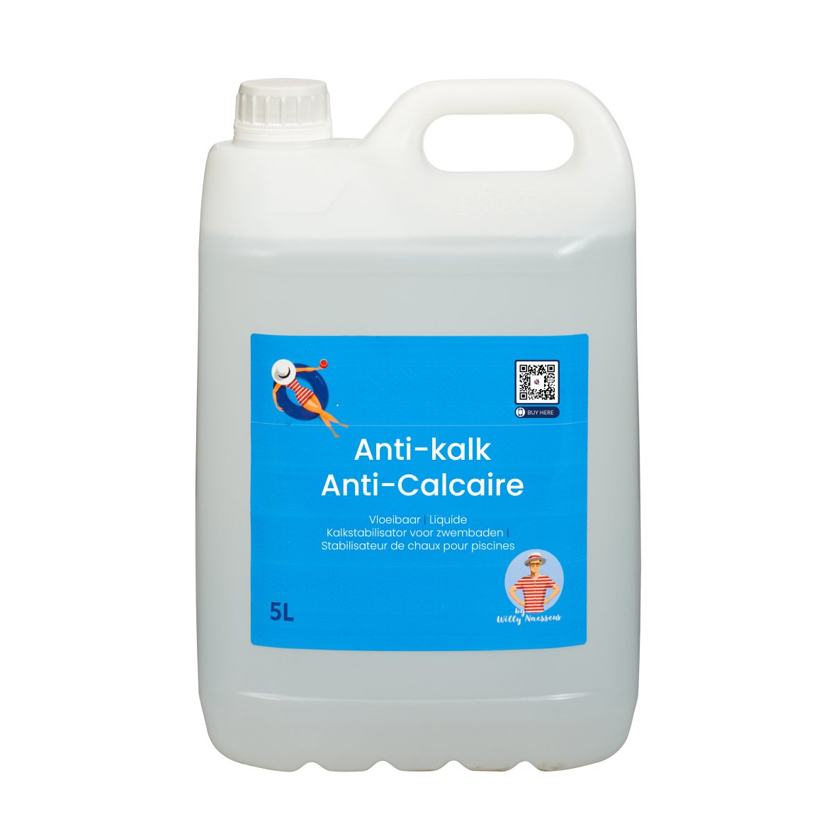 Anti-calcaire 5L pour eau de piscine