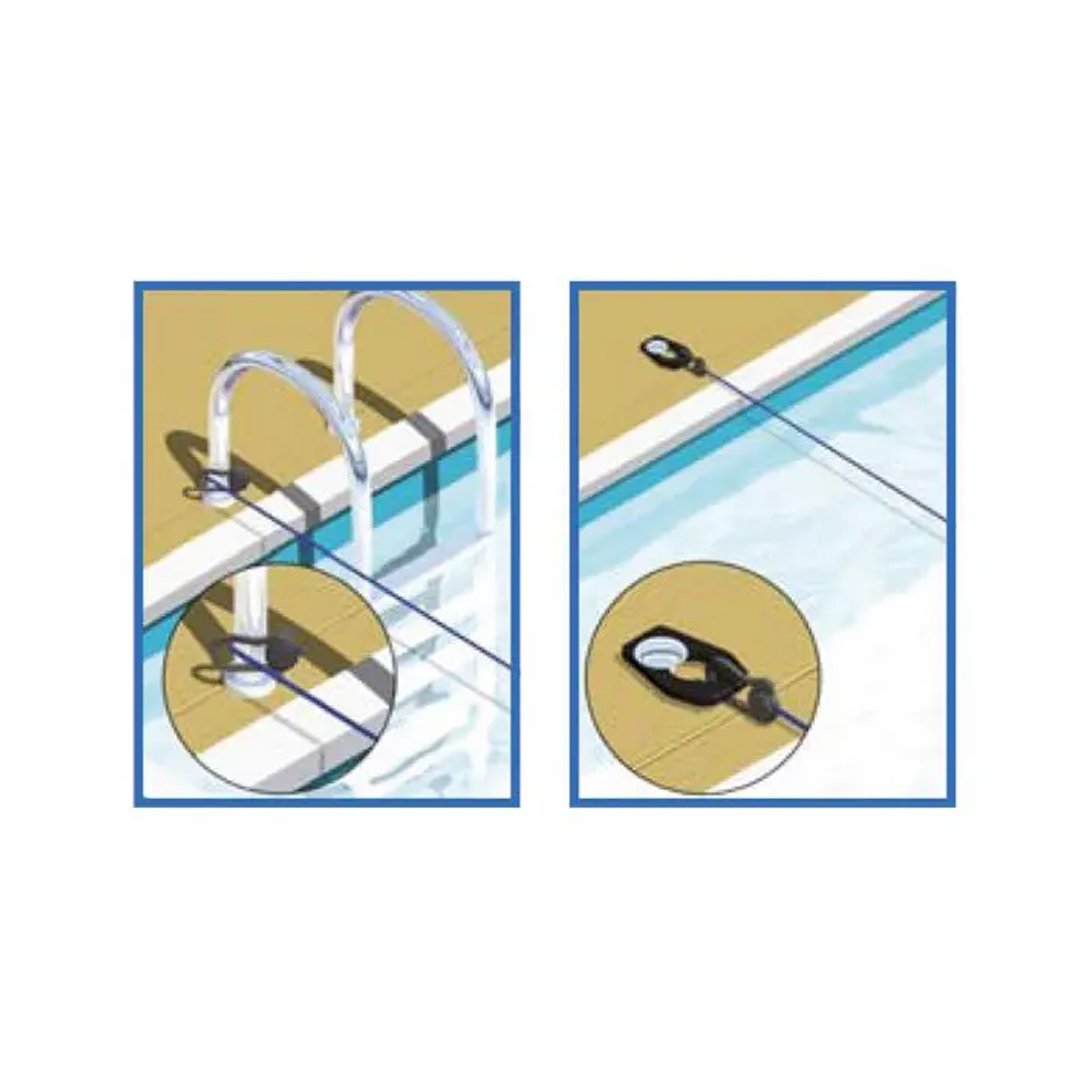 Élastique de natation pratique 2m Free Swim 2