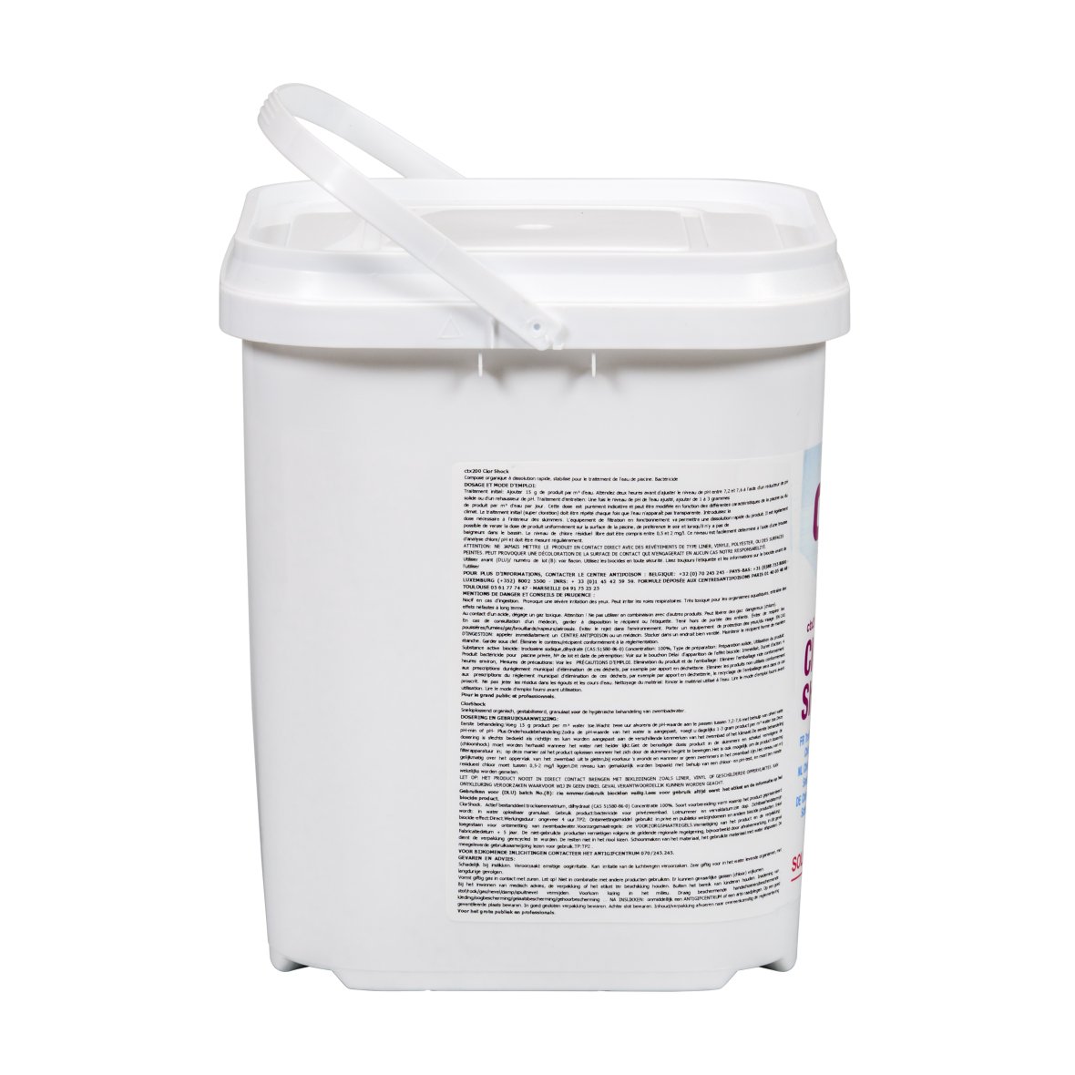 Granulés de chlore Choc 5 kg ctx200