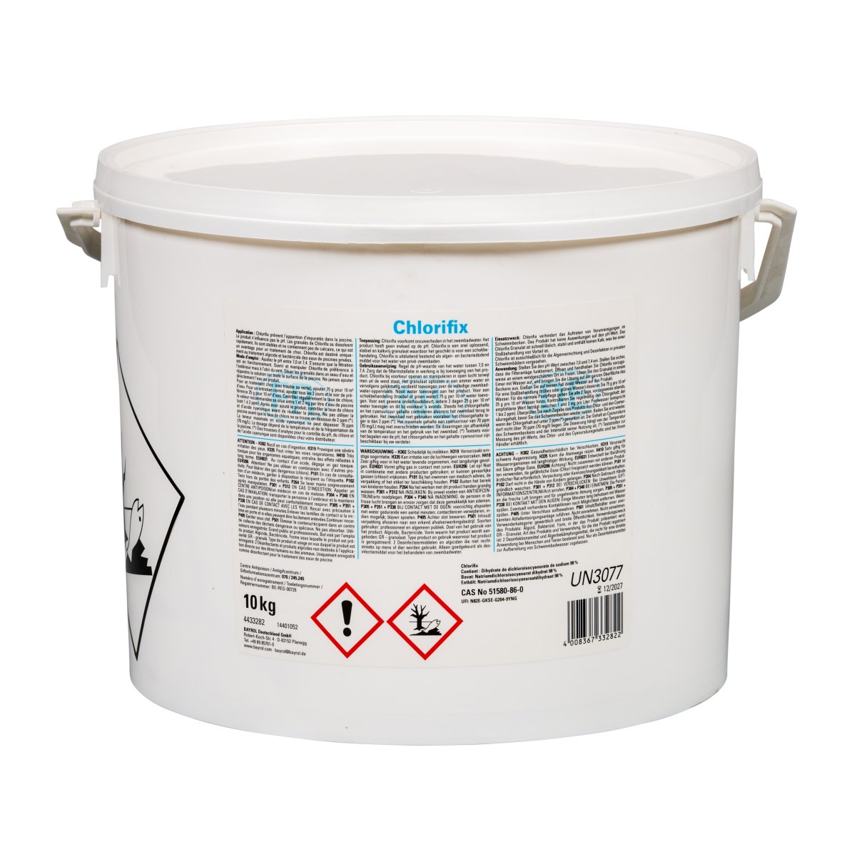 Bayrol Chlorifix  Granulés de chlore 10kg