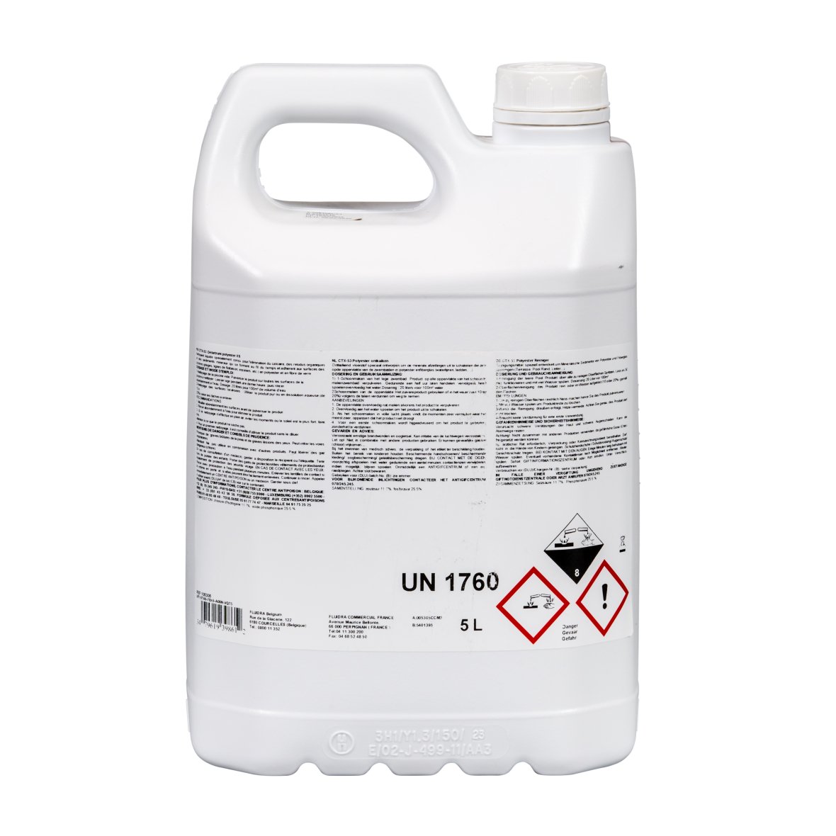 Anti-kalk voor zwembaden 1l CTX-607