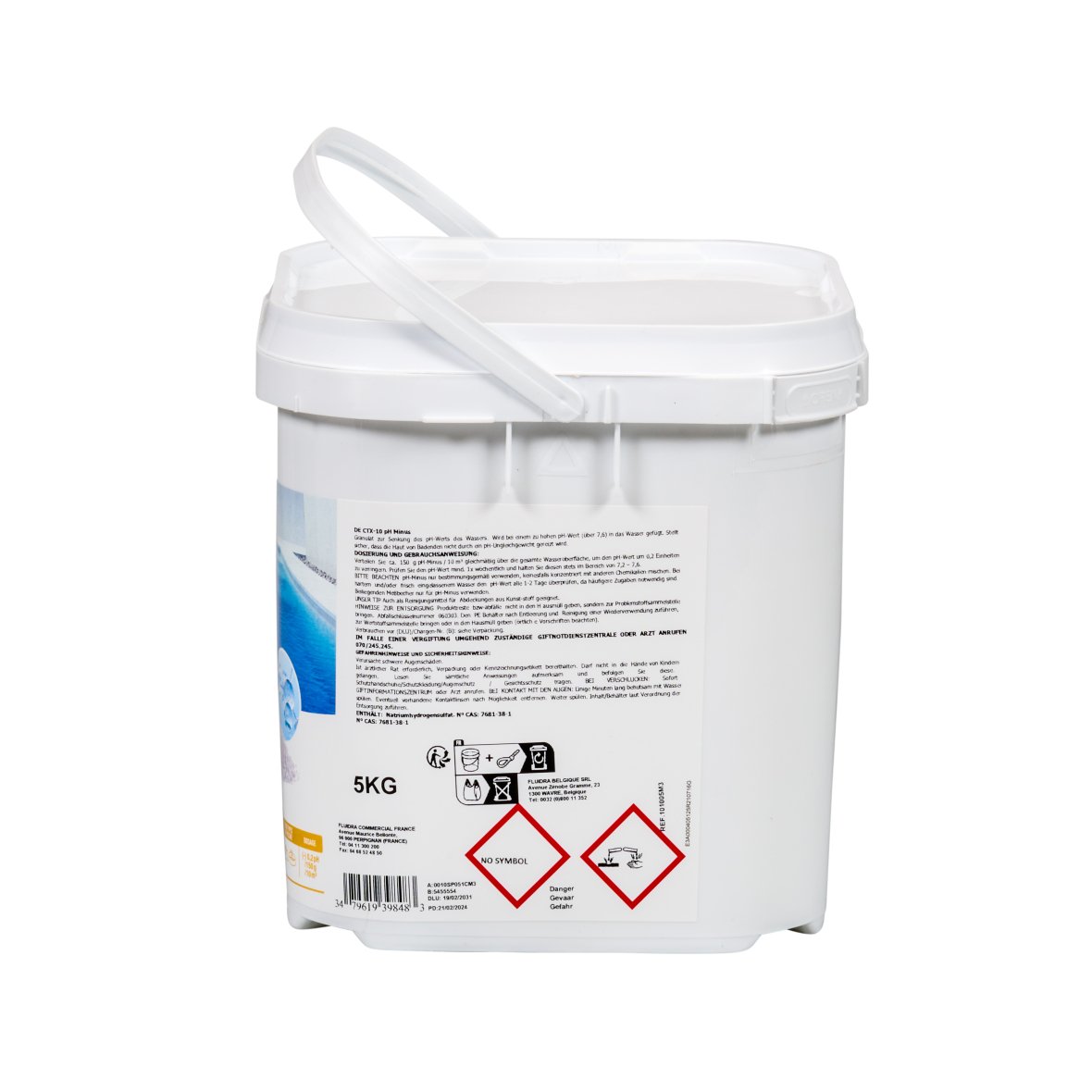 Granulés pH-minus 5 kg ctx10