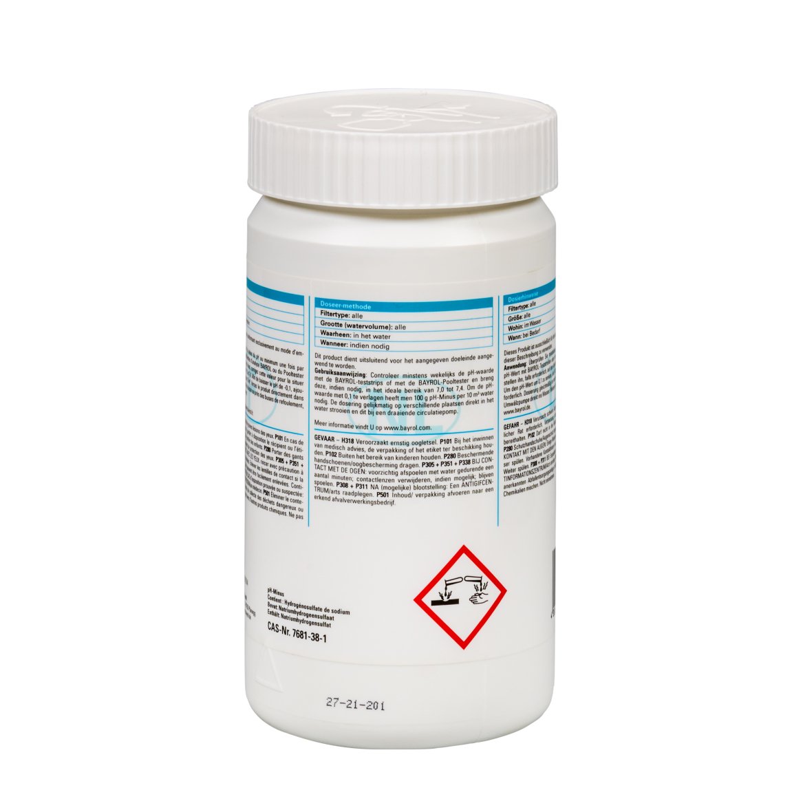 Bayrol pH-min granulés 1,5 kg