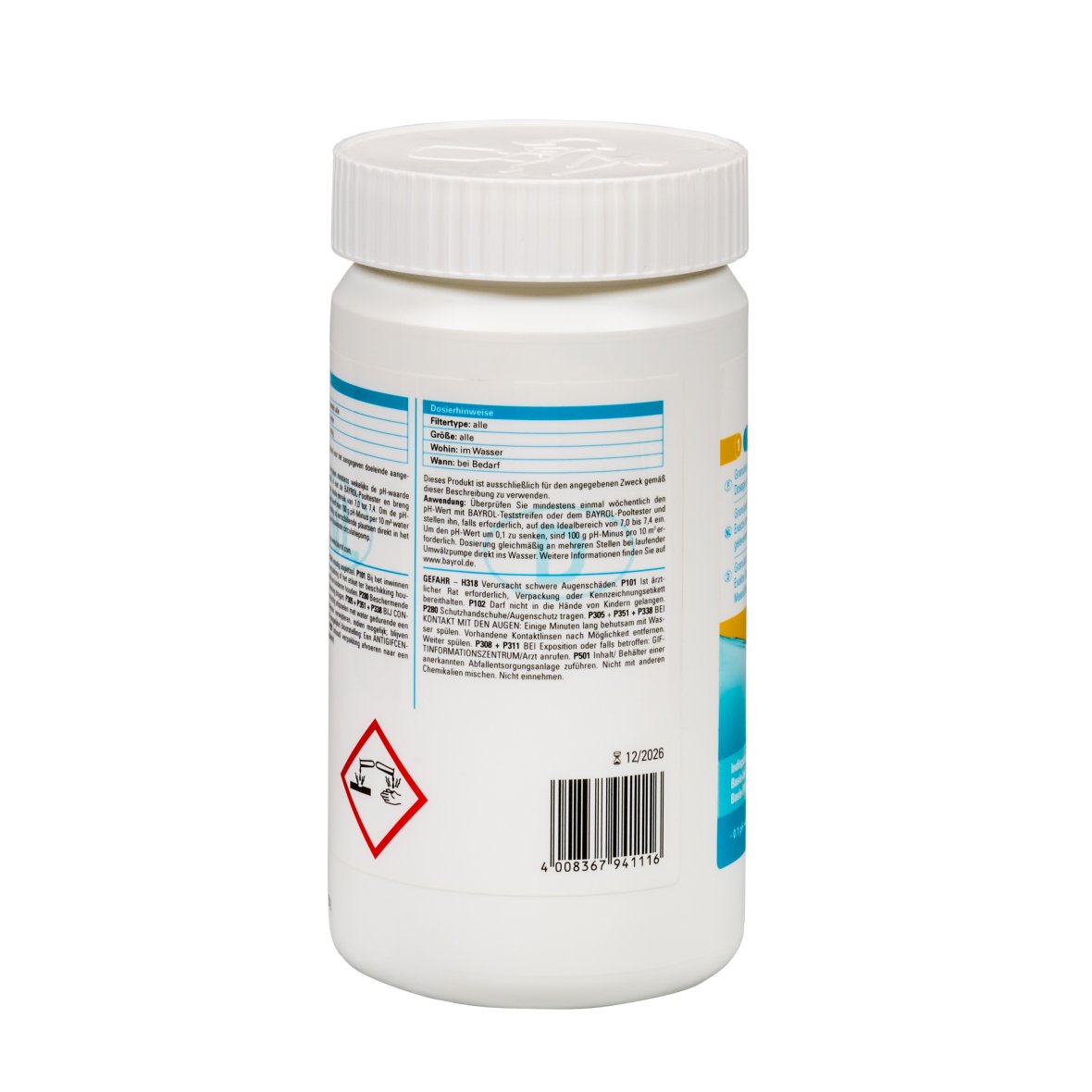Bayrol pH-min granulés 1,5 kg
