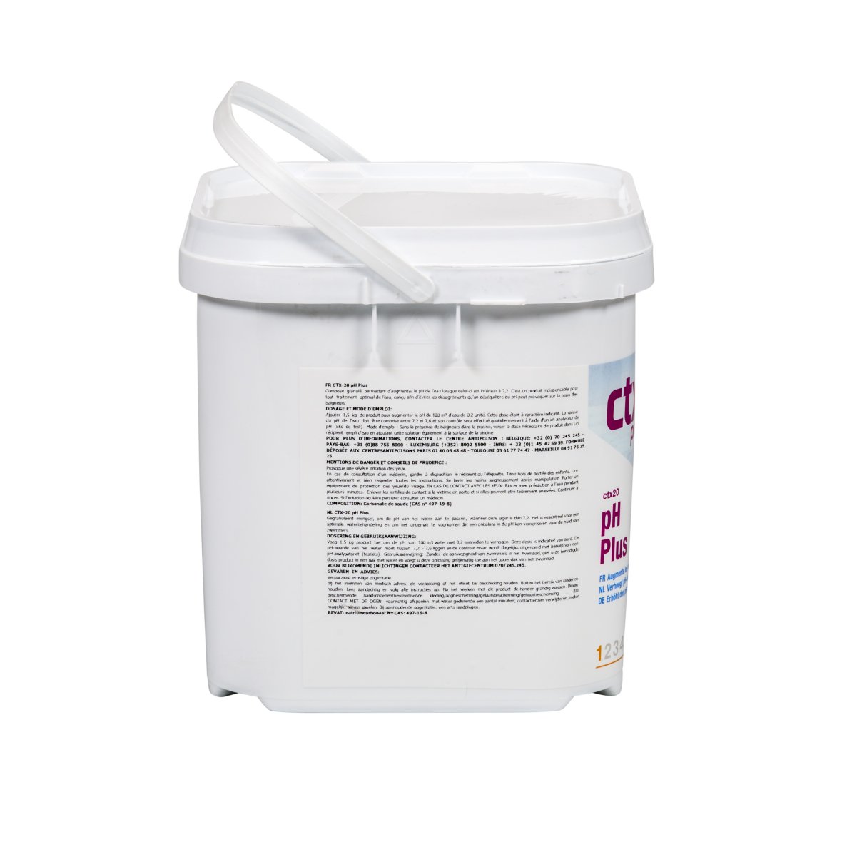 pH-plus granulés 5 kg ctx20 