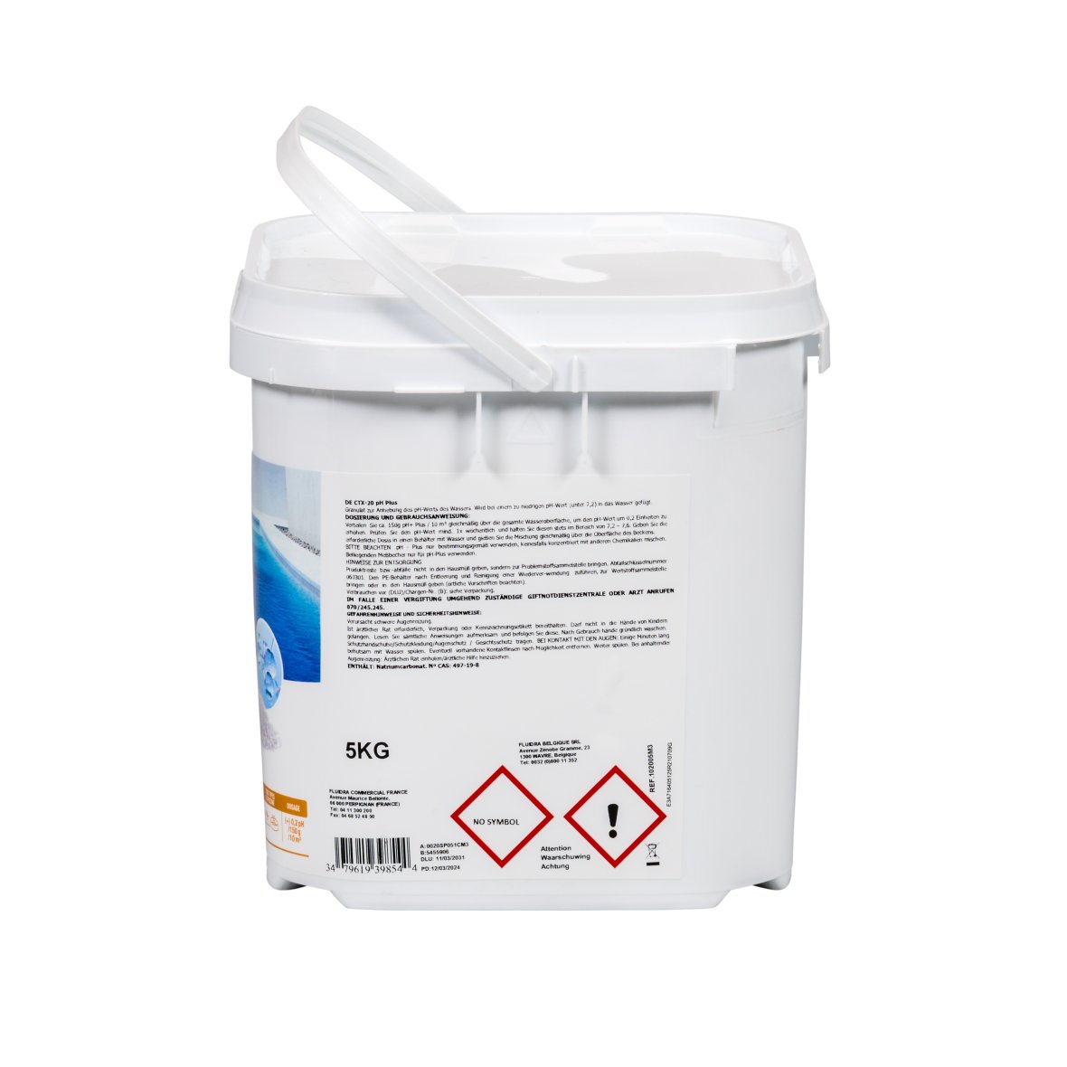 pH-plus granulés 5 kg ctx20 