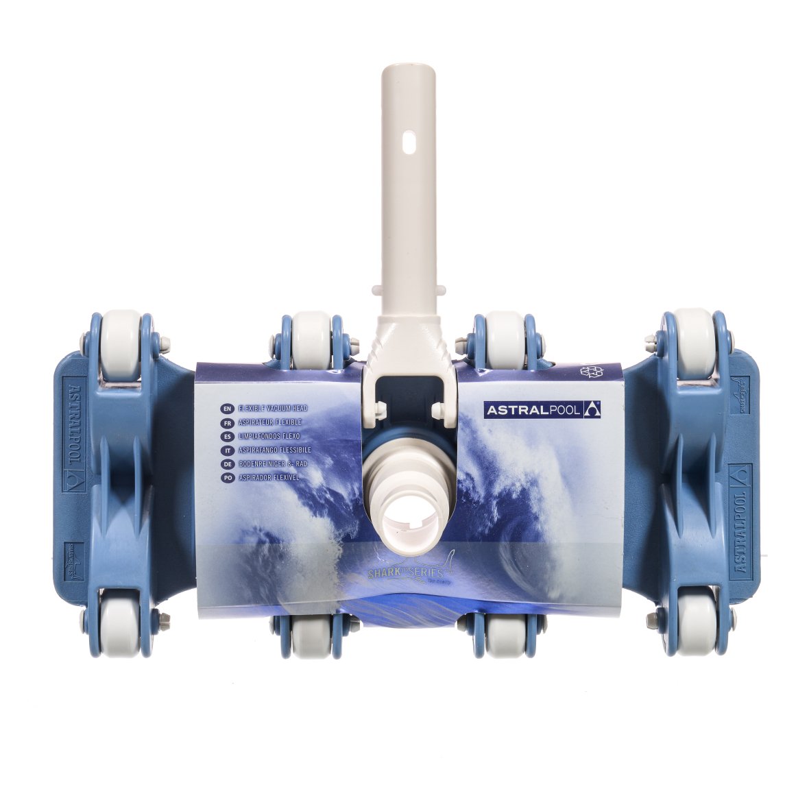 Aspirateur de fond Shark flexible à 8 roues