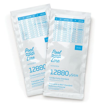 Liquide de calibration Hanna 12880 µS/cm 20ml (EC)
