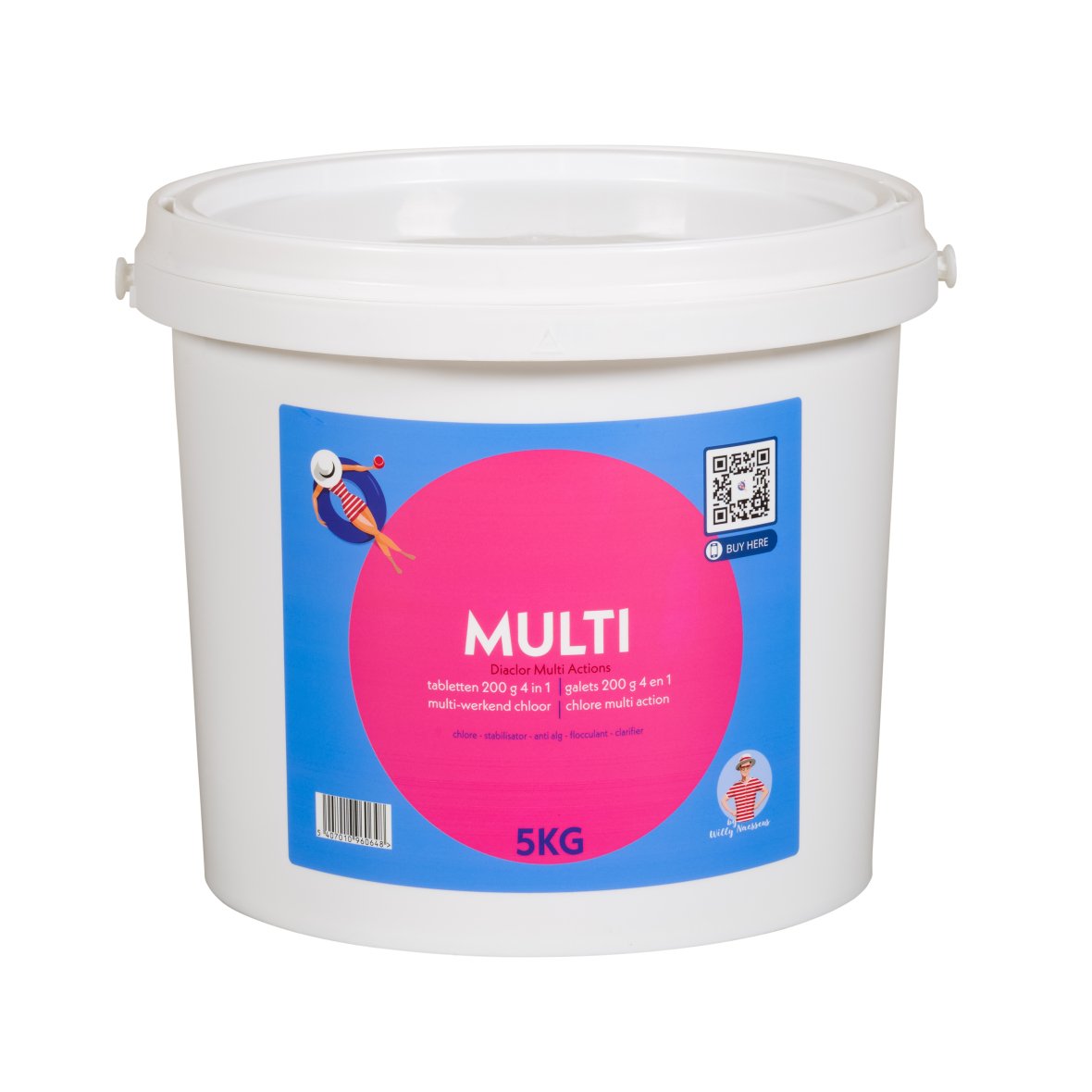 Pastilles de chlore 4 en 1 – Chlore multifonction