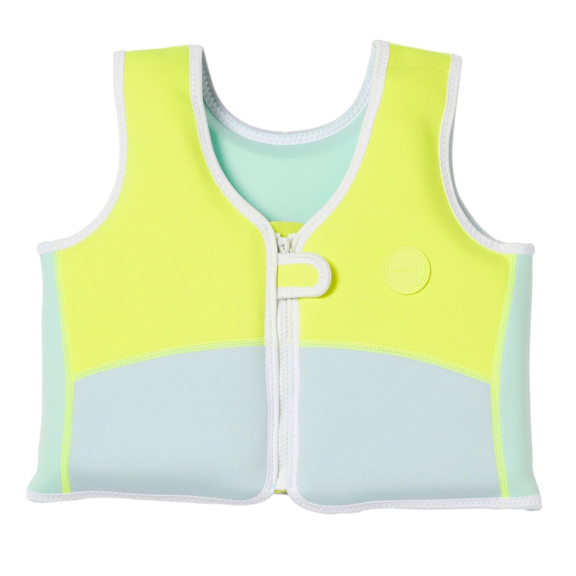 Gilet de natation pour enfants de 3 à 6 ans Aqua Neon Yellow
