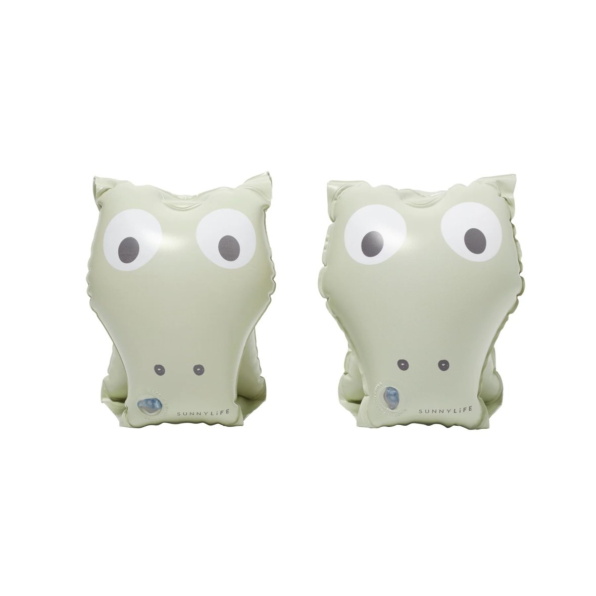 Zwembandjes voor kinderen CookBrassards pour enfants Cookie the Croc Light Khakiie the Croc Light Khaki