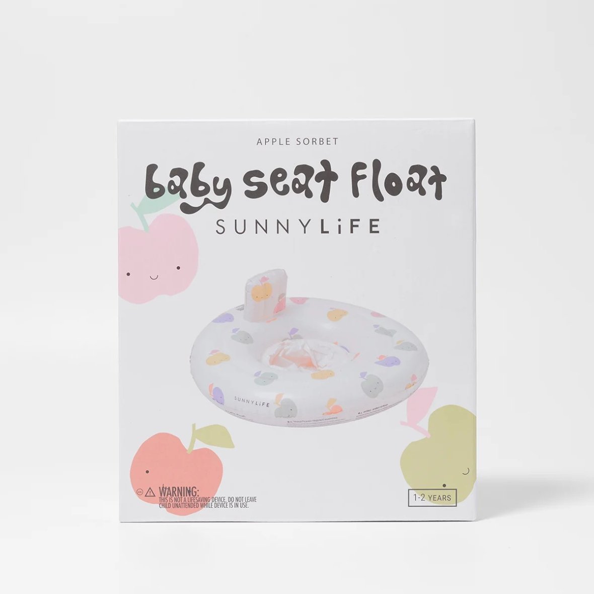 Siège de natation pour bébé Apple Sorbet Multi