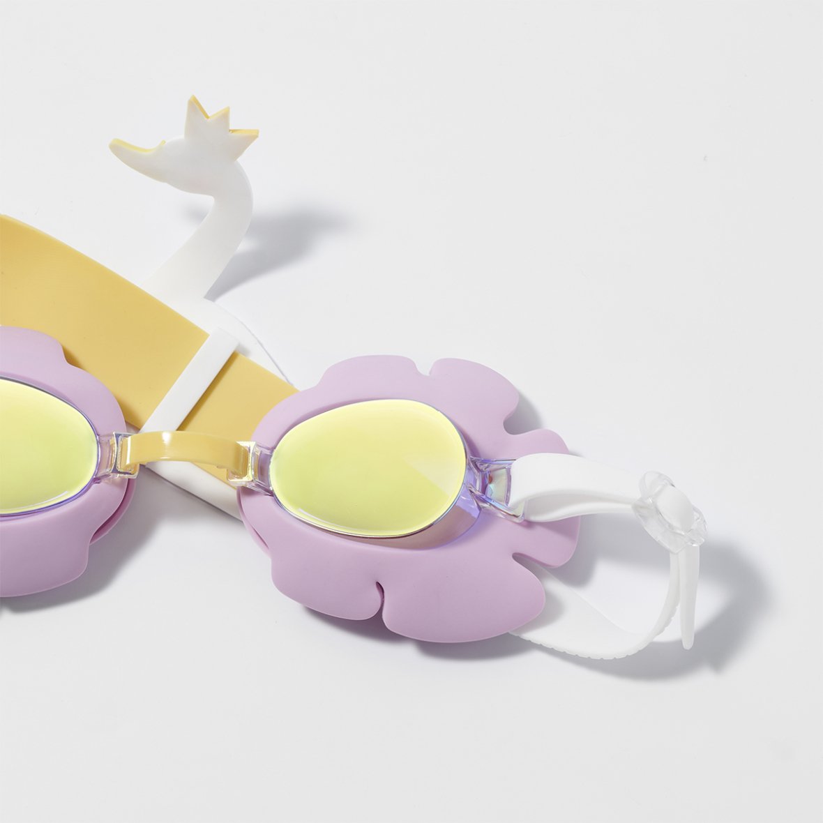 Lunettes de natation cygne