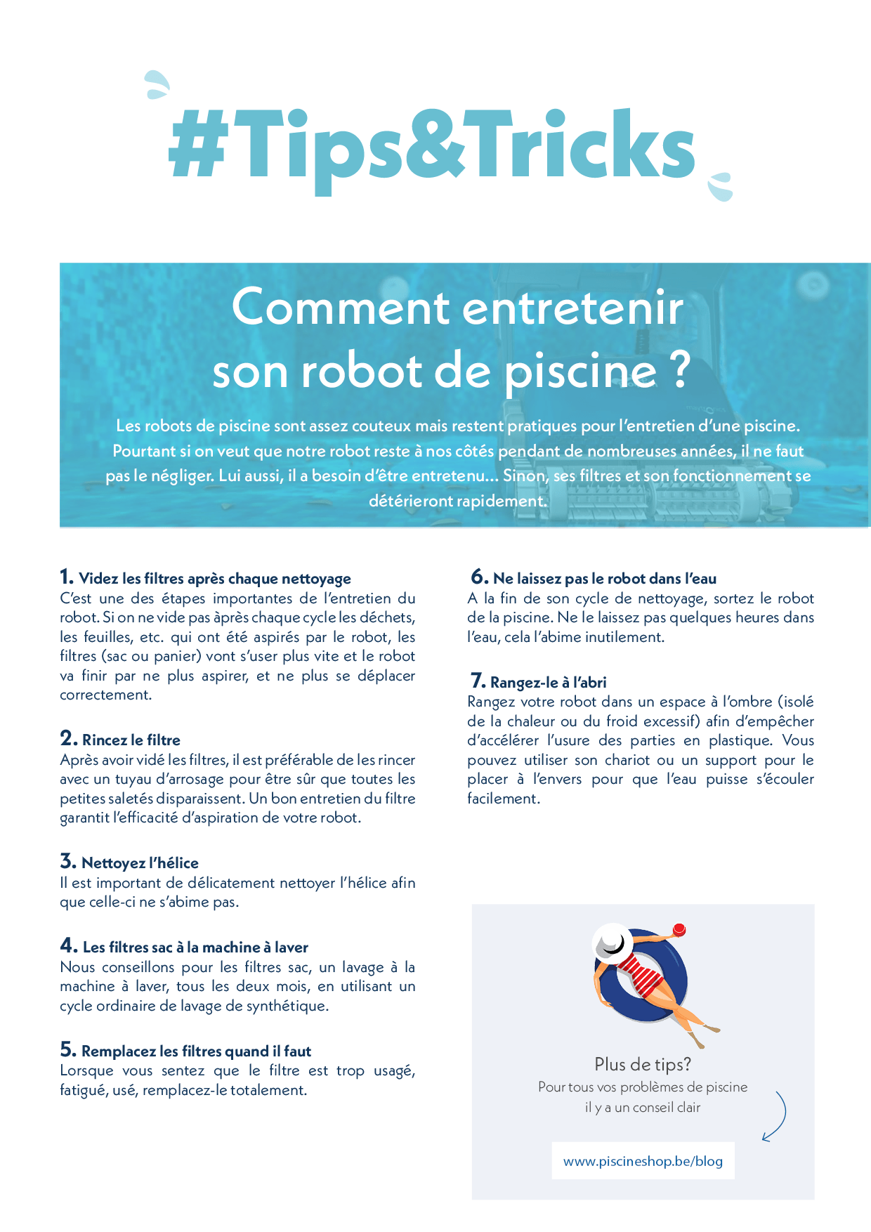 Nettoyer son robot