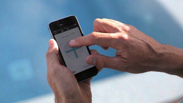 Commande via smartphone