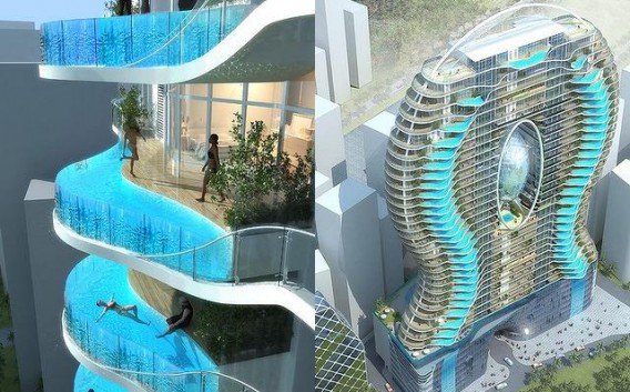 Le plus grand nombre de piscines dans un même hôtel