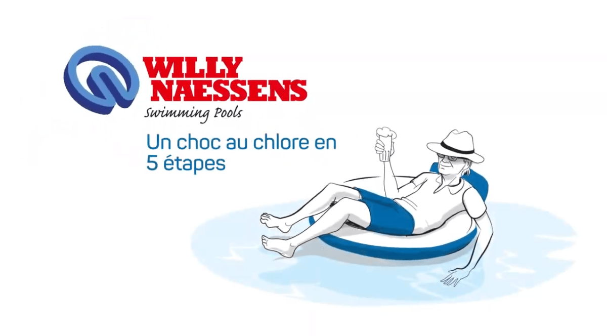 Comment puis-je donner à la piscine un choc au chlore?