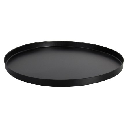 Bottom plate for fire basket