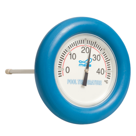 Round thermometer for pool