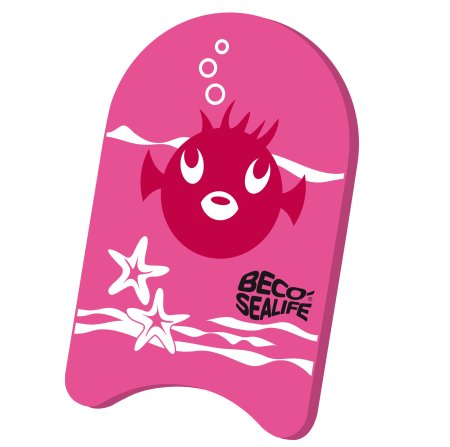 Planche de natation rose