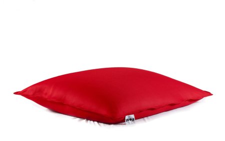 Pouf flottant rouge