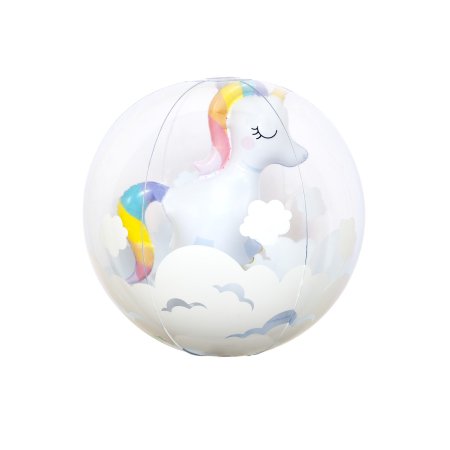 Ballon de plage | 3D Licorne