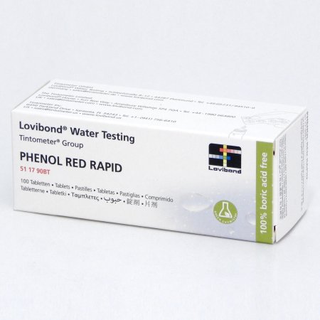 Pastilles de rechange Phenol Red Rapid Lovibond (100 pièces)