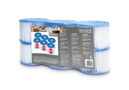 Filtre Intex Pure Spa S1 - 6 pièces