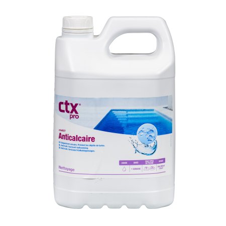 Anti-calcaire pour piscines 5 l ctx607