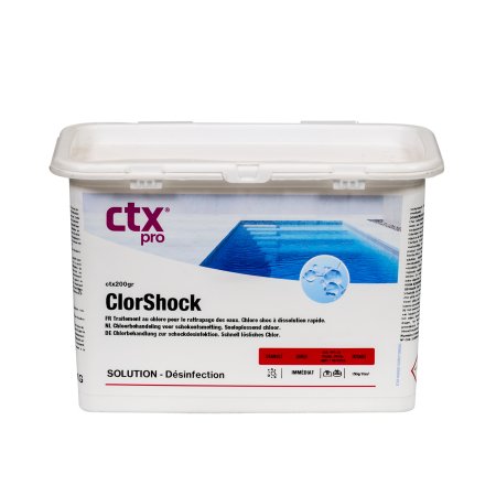 Granulés de chlore choc 1 kg ctx200