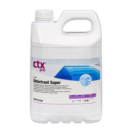 Produit nettoyant pour piscines 5 l ctx51 
