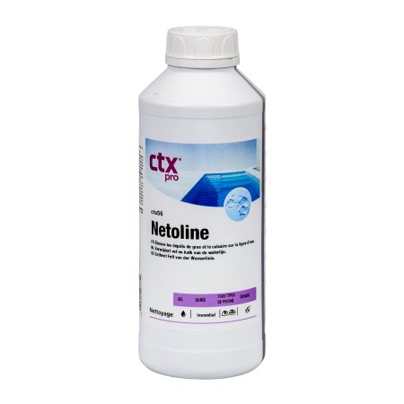 NetoLine Nettoyant pour ligne d'eau contre les dépôts calcaires 1 l ctx56 